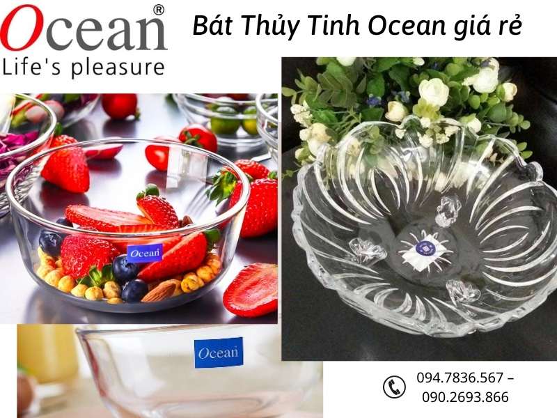 Bát Thủy Tinh Ocean Cao Cấp Hcm