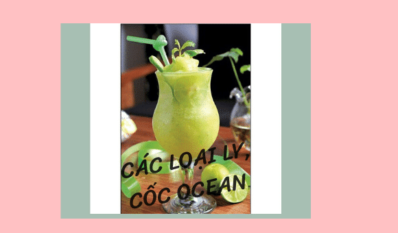 Các Loại Ly Sinh Tố, Cocktail Ocean