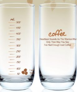 Ly Chia Vạch TOP DRINK- Ly vạch 625 ml -COFFEE