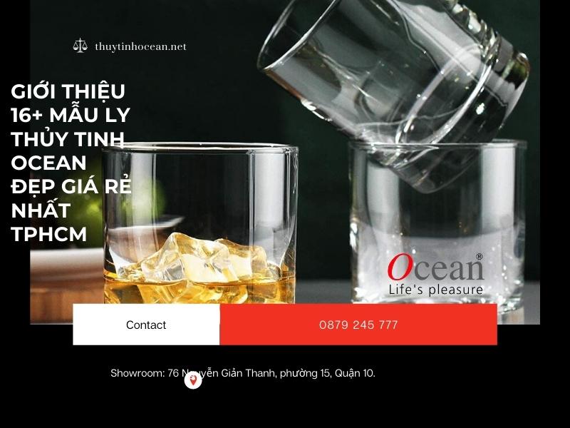 Ly Thủy Tinh Ocean Đẹp Giá Rẻ