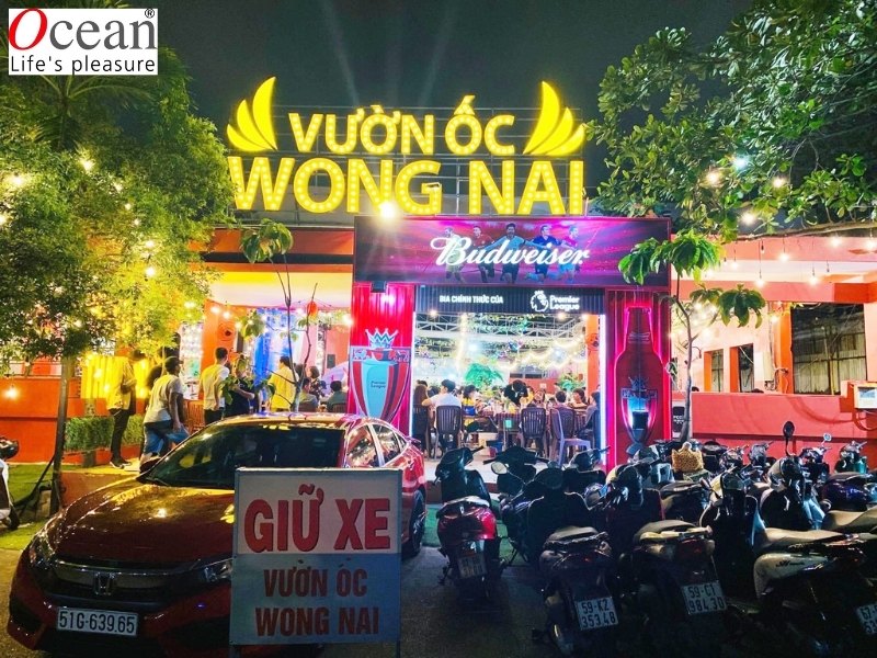 Vườn ốc Wongnai - nhà hàng Thái quận 10 chuyên hải sản