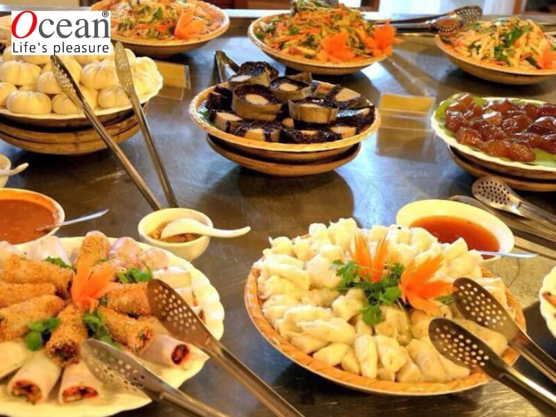 1. Buffet Chay Hà Nội Tịnh Thực Quán