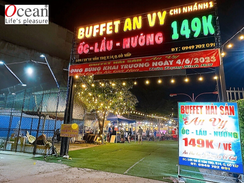 1. Hải sản An Vy - Buffet ốc 119k quận 12