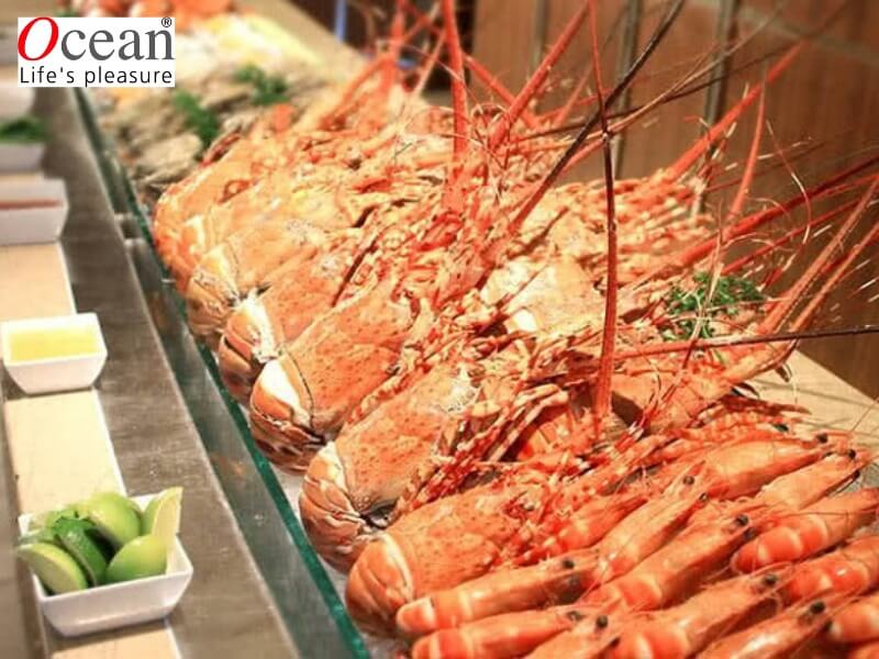 18. Happy Tôm - Nhà hàng buffet hải sản có phong cách Thái Lan