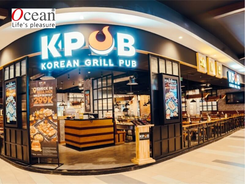 18. K-PUB - Nhà hàng buffet nướng phong cách đường phố Hàn Quốc