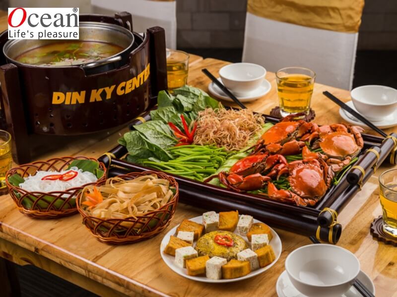 19. Buffet nhà hàng Dìn Ký nổi tiếng