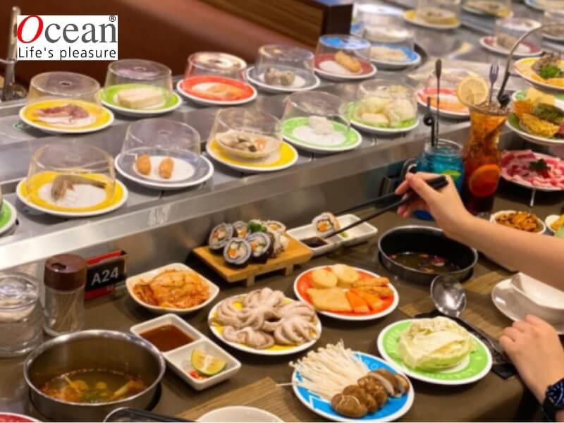 2. Kichi Kichi - Buffet lẩu băng chuyền Nhật Bản