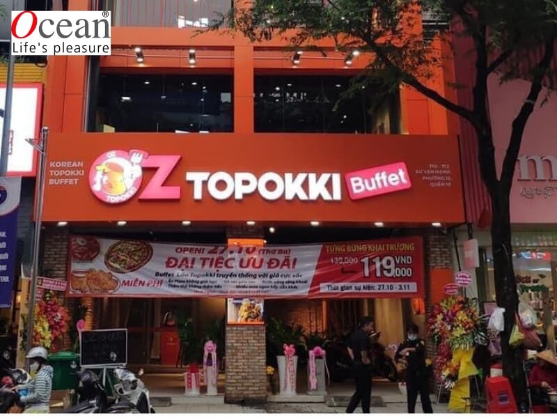 2. OZ Buffet Tokbokki Sư Vạn Hạnh