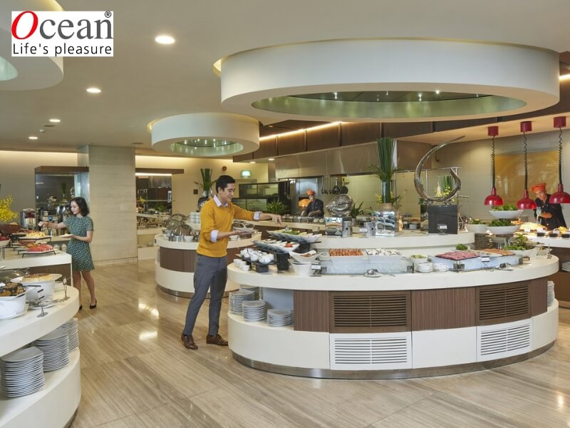 21. NHÀ HÀNG BUFFET SANG TRỌNG THE SQUARE – NOVOTEL SAIGON CENTRE