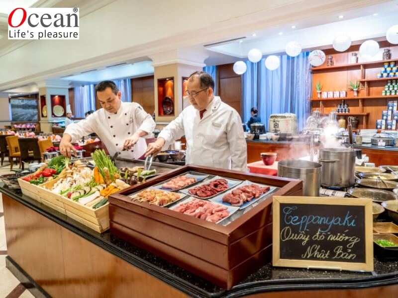 6. Sheraton Buffet Restaurant - Nhà hàng buffet sang trọng tại quận 1