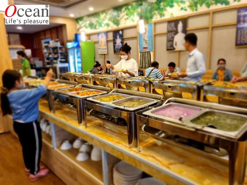 7. Buffet chay Mãn Tự Vegan – Quán chay “tùy tâm” tại Quận 1