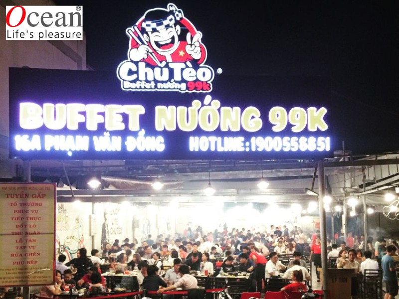 1. Chú Tèo buffet