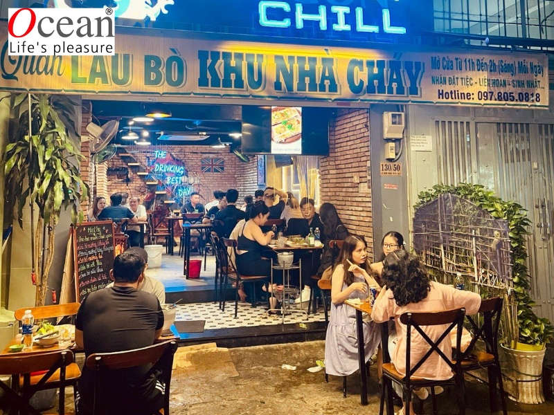 Lẩu Bò Khu Nhà Cháy