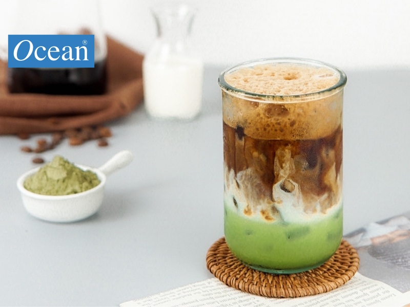 Cà phê dừa matcha