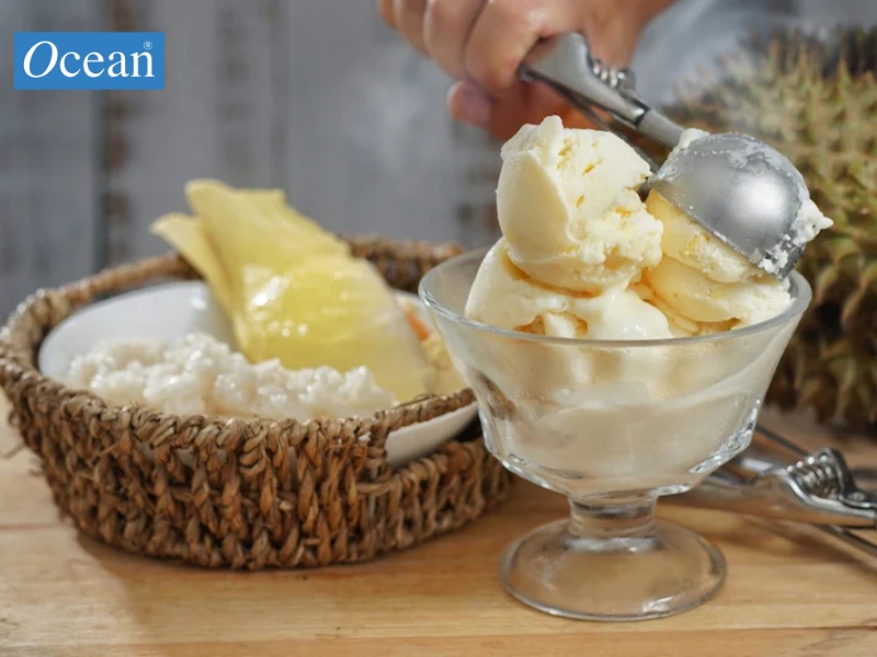 Cách Làm Kem Sầu Riêng Không Cần Kem Tươi (Whipping Cream)